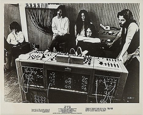 George Harrison, Ringo Starr, Yoko Ono, John Lennon, Paul McCartney - Let It Be - Lobbykaarten