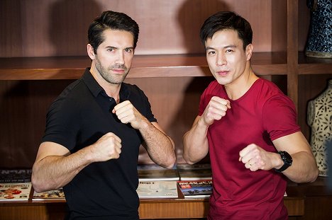 Scott Adkins, Andy Tien - Abduction - Del rodaje