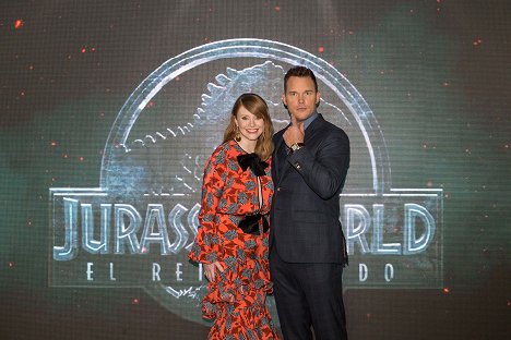 First international premiere in Madrid, Spain on Monday, May 21st, 2018 - Bryce Dallas Howard, Chris Pratt - Jurassic World: Fallen Kingdom - Evenementen