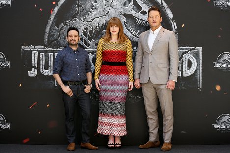 First international premiere in Madrid, Spain on Monday, May 21st, 2018 - J.A. Bayona, Bryce Dallas Howard, Chris Pratt - Jurassic World: Fallen Kingdom - Events