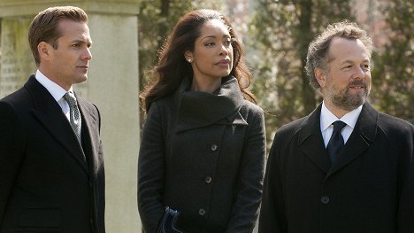 Gabriel Macht, Gina Torres, David Costabile - Suits - She Knows - Photos