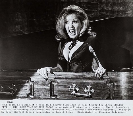 Ingrid Pitt - The House That Dripped Blood - Lobby Cards