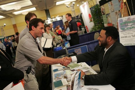 Steve Carell, Jerome Bettis - The Office (U.S.) - The Convention - Photos