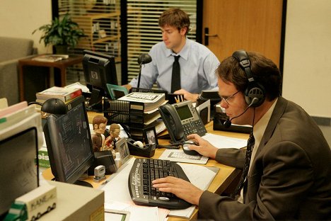 John Krasinski, Rainn Wilson - The Office (U.S.) - Local Ad - Photos