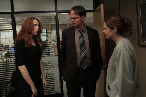 Catherine Tate, Rainn Wilson, Jenna Fischer - The Office - Vandalism - Van film