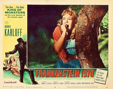 Jana Lund - Frankenstein 1970 - Lobbykarten