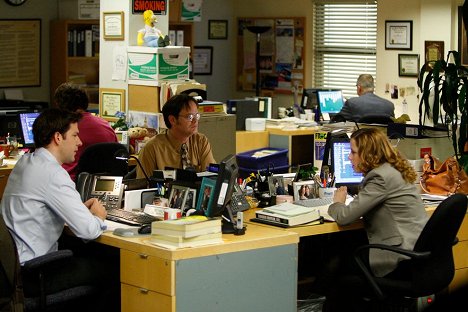 John Krasinski, Rainn Wilson, Jenna Fischer - The Office (U.S.) - Company Picnic - Photos