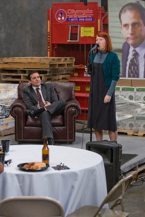 Steve Carell, Kate Flannery - The Office (U.S.) - Stress Relief - Photos
