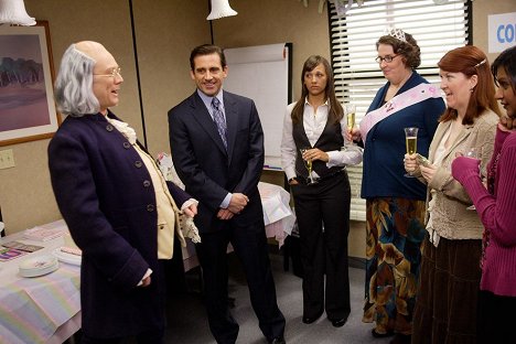 James Spader, Steve Carell, Rashida Jones, Phyllis Smith, Kate Flannery - The Office - Ben Franklin - De la película