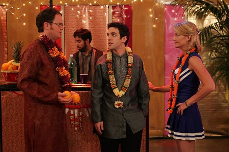 Rainn Wilson, B.J. Novak, Angela Kinsey - The Office - Fiesta de Diwali - De la película