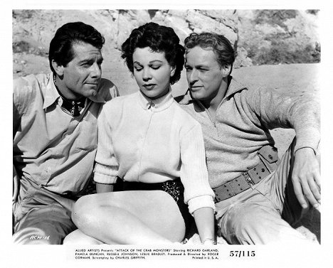 Richard Garland, Pamela Duncan, Russell Johnson - Attack of the Crab Monsters - Lobby Cards