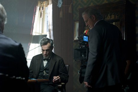 Daniel Day-Lewis, Steven Spielberg - Lincoln - Dreharbeiten
