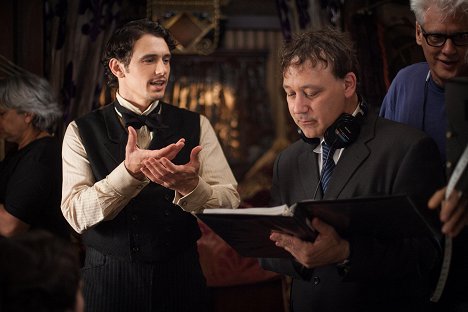 James Franco, Sam Raimi - Oz: The Great and Powerful - Van de set