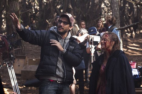 Fede Alvarez, Jane Levy - Evil Dead - Dreharbeiten
