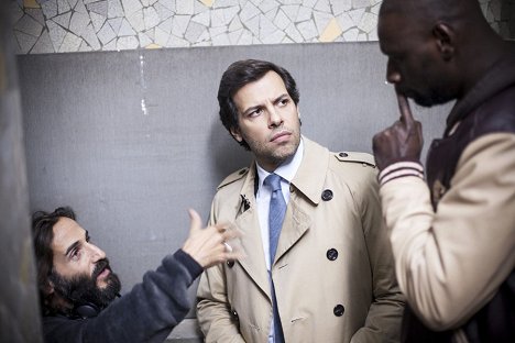 David Charhon, Laurent Lafitte, Omar Sy - Incompatibles - Del rodaje