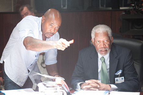 Antoine Fuqua, Morgan Freeman - Olympus Has Fallen - Making of