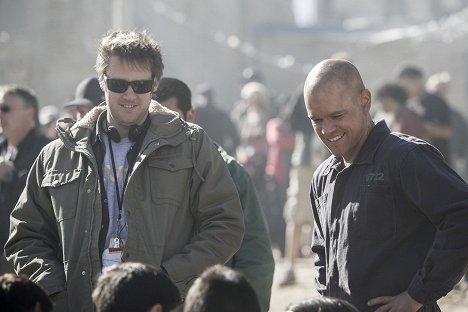 Neill Blomkamp, Matt Damon - Elysium - Tournage