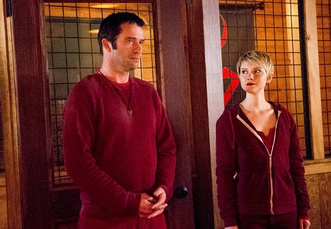 James Purefoy, Valorie Curry - The Following - Unmasked - Photos