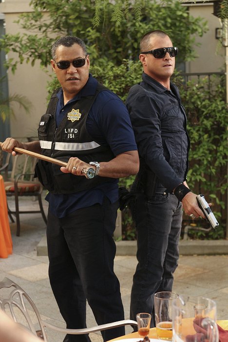 Laurence Fishburne, George Eads - CSI: Crime Scene Investigation - Luna roja - De la película