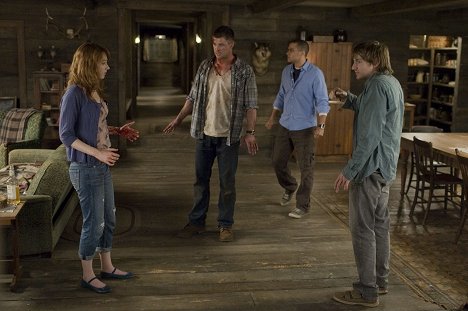 Kristen Connolly, Chris Hemsworth, Jesse Williams, Fran Kranz - The Cabin in the Woods - Filmfotos