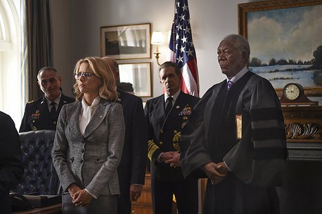 Téa Leoni, Morgan Freeman - Paní ministryně - Prezident v ohrožení - Z filmu