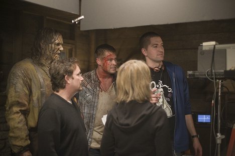 Dan Payne, Chris Hemsworth, Drew Goddard - The Cabin in the Woods - Dreharbeiten