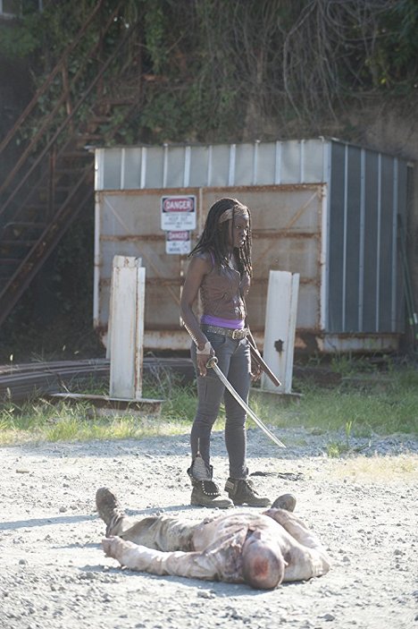 Danai Gurira - The Walking Dead - Anruf - Filmfotos