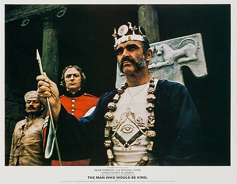 Saeed Jaffrey, Michael Caine, Sean Connery
