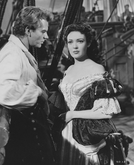 Keith Andes, Linda Darnell - Blackbeard, the Pirate - Photos