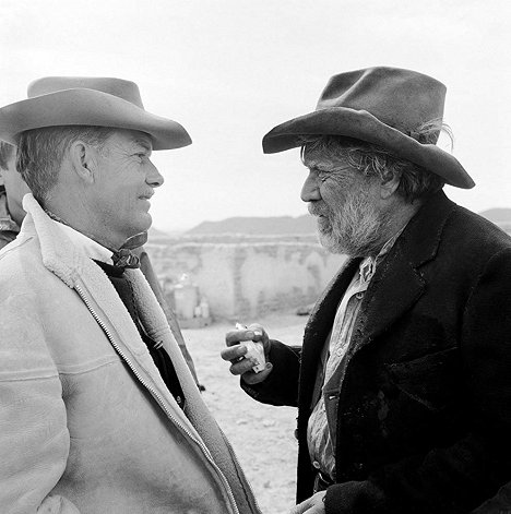 Sam Peckinpah, Edmond O'Brien - La Horde sauvage - Making of