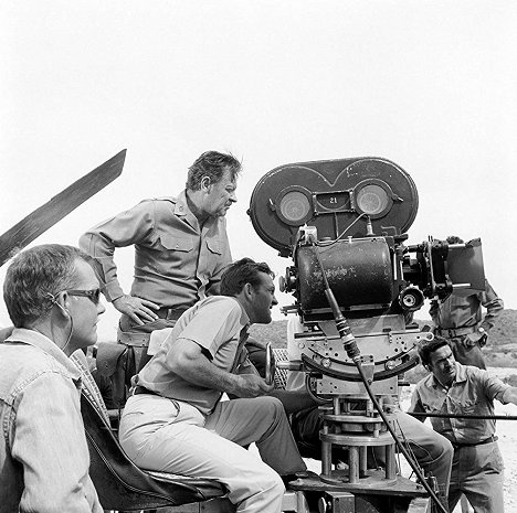 Sam Peckinpah, William Holden - Vad banda - Forgatási fotók