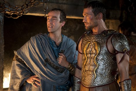 John Hannah, Andy Whitfield - Spartacus - Delicate Things - Photos