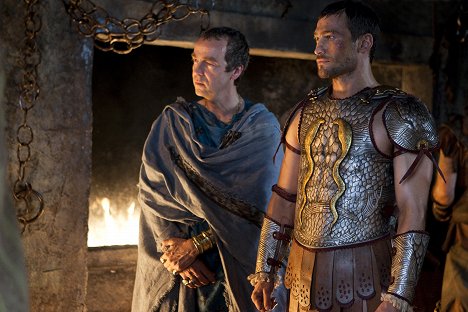 John Hannah, Andy Whitfield - Spartacus - Delicate Things - Photos