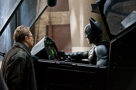 Gary Oldman, Christian Bale - The Dark Knight Rises - Photos