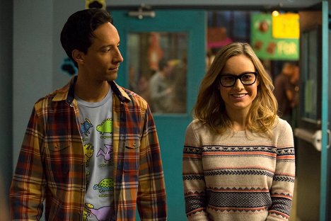 Danny Pudi, Brie Larson - Community - Analysis of Cork-Based Networking - Photos
