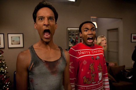Danny Pudi, Donald Glover - Community - Intro to Knots - Photos