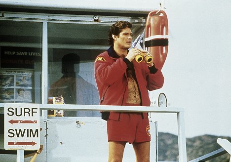 David Hasselhoff - Baywatch - Stakeout at Surfrider Beach - Photos