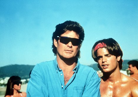 David Hasselhoff, David Charvet - Baywatch - Die Rettungsschwimmer von Malibu - Schmutzige Kämpfe - Filmfotos