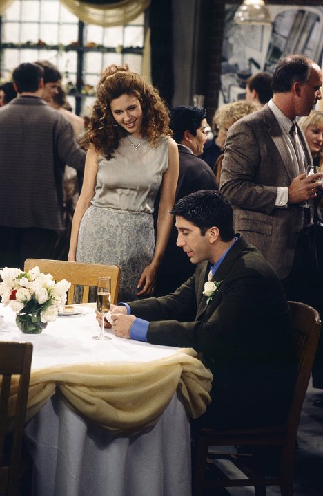 Jessica Hecht, David Schwimmer - Przyjaciele - Ten z lesbijskim weselem - Z filmu