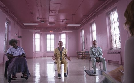 Samuel L. Jackson, James McAvoy, Bruce Willis - Glass - Photos