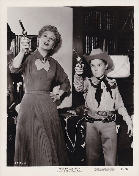 Greer Garson, Rex Thompson - Ihre zwölf Männer - Lobbykarten