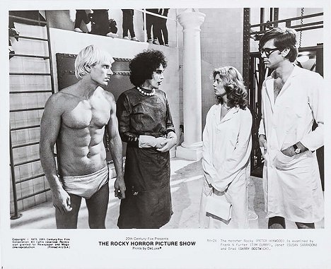 Peter Hinwood, Tim Curry, Susan Sarandon, Barry Bostwick - Rocky Horror Picture Show - Lobby karty