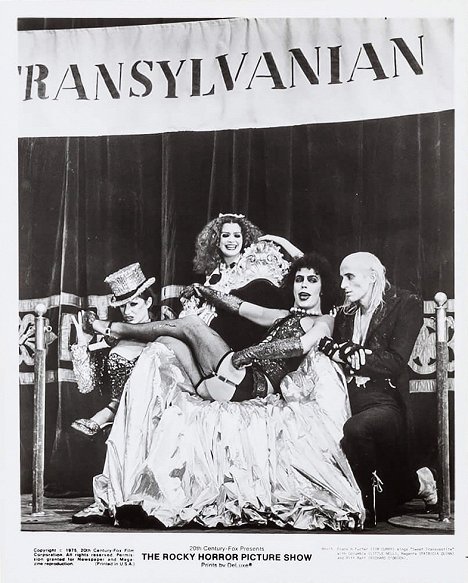 Nell Campbell, Patricia Quinn, Tim Curry, Richard O'Brien - The Rocky Horror Picture Show - Fotocromos