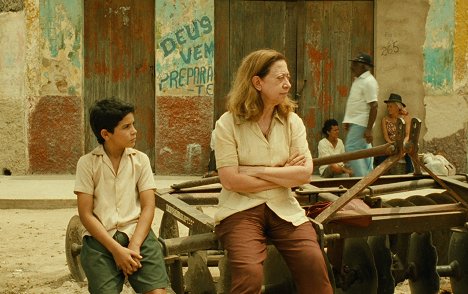 Vinícius de Oliveira, Fernanda Montenegro - Central Station - Filmfotos