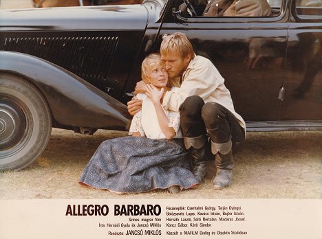 Györgyi Tarján, György Cserhalmi - Allegro Barbaro - Lobby Cards