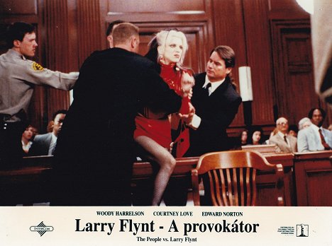 Courtney Love - Larry Flynt - Die nackte Wahrheit - Lobbykarten