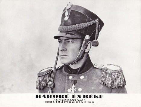 Vjačeslav Tichonov - Guerra y paz III. La batalla de Borodino - Fotocromos