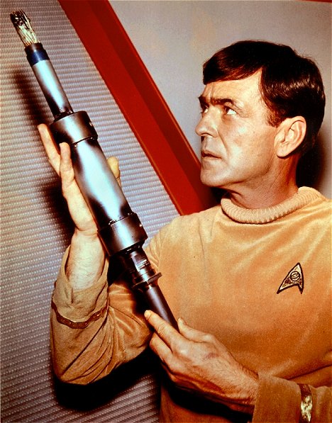 James Doohan - Star Trek - Kam se dosud člověk nevydal - Z natáčení