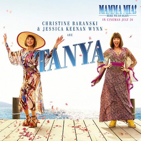 Christine Baranski, Jessica Keenan Wynn - Mamma Mia ! C'est reparti - Promo