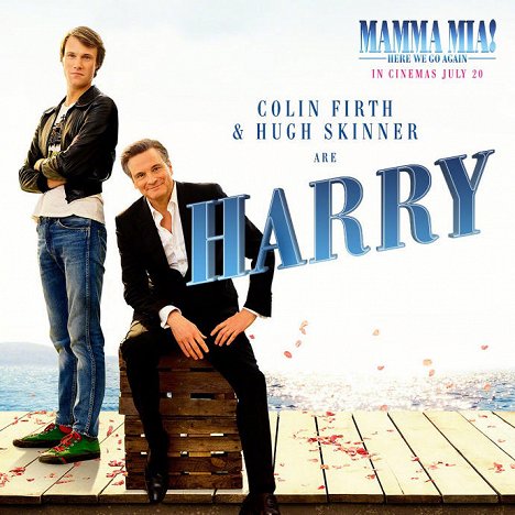 Hugh Skinner, Colin Firth - Mamma Mia! 2 - Promo